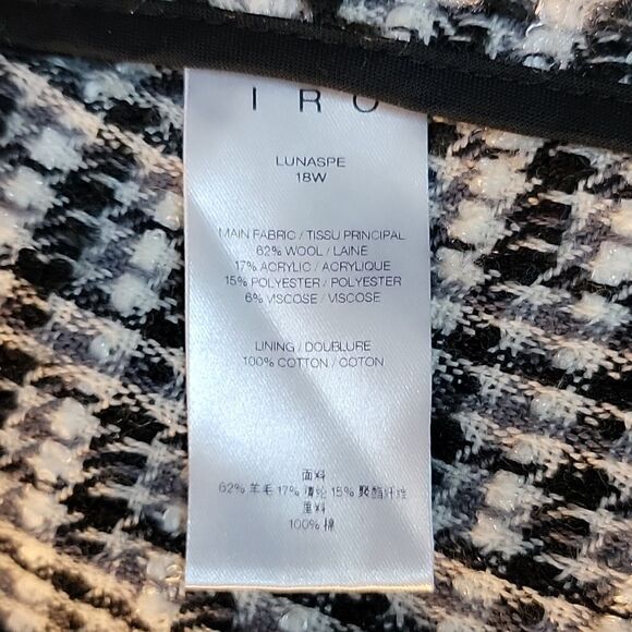 IRO Luna jacket Size 42 (US 10) - Picture 8 of 9